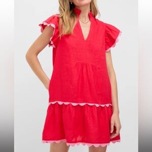 Tuckernuck Scarlet Blouse